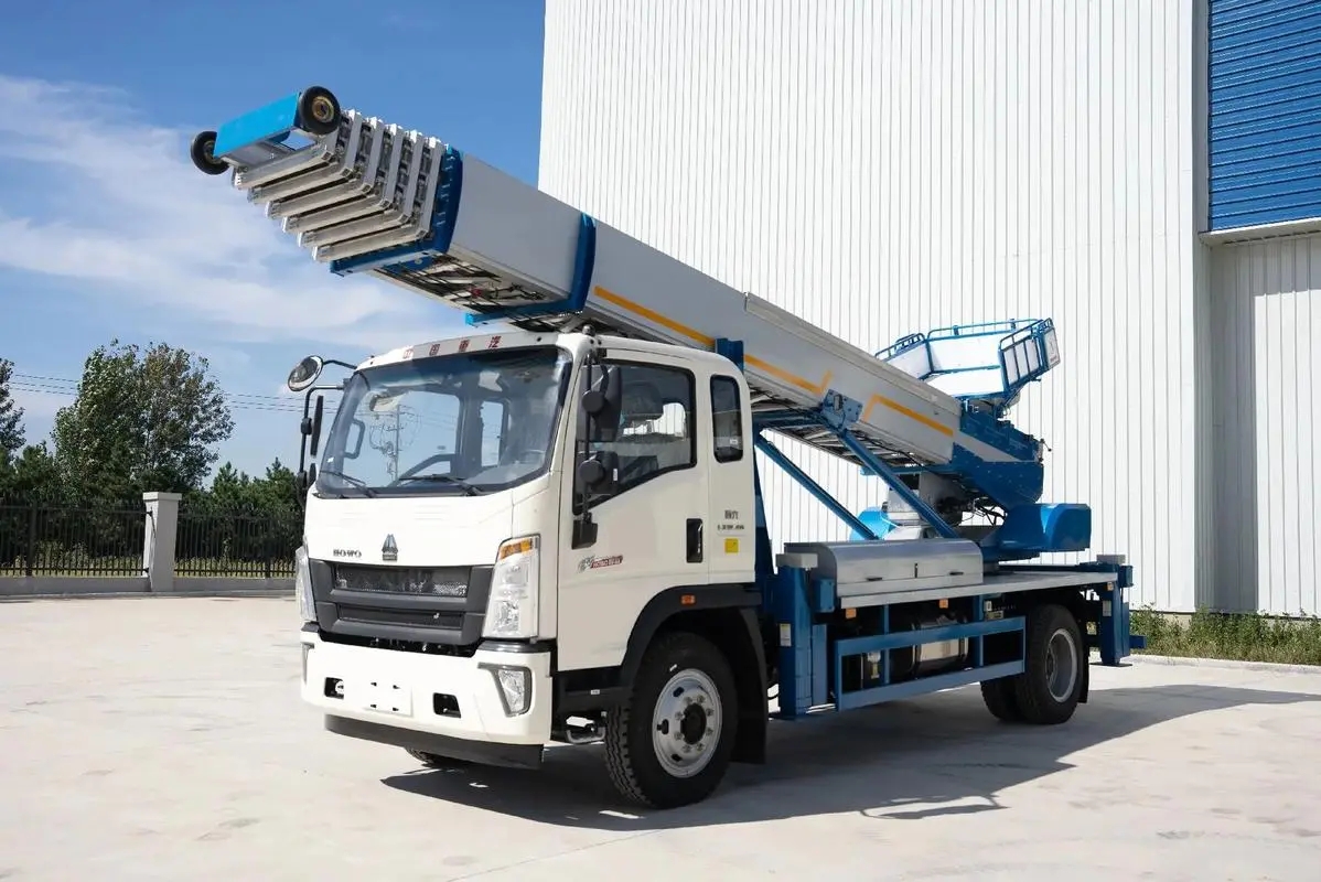 清新专业的云梯车出租