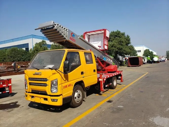 清新附近云梯车出租 砂石搬运